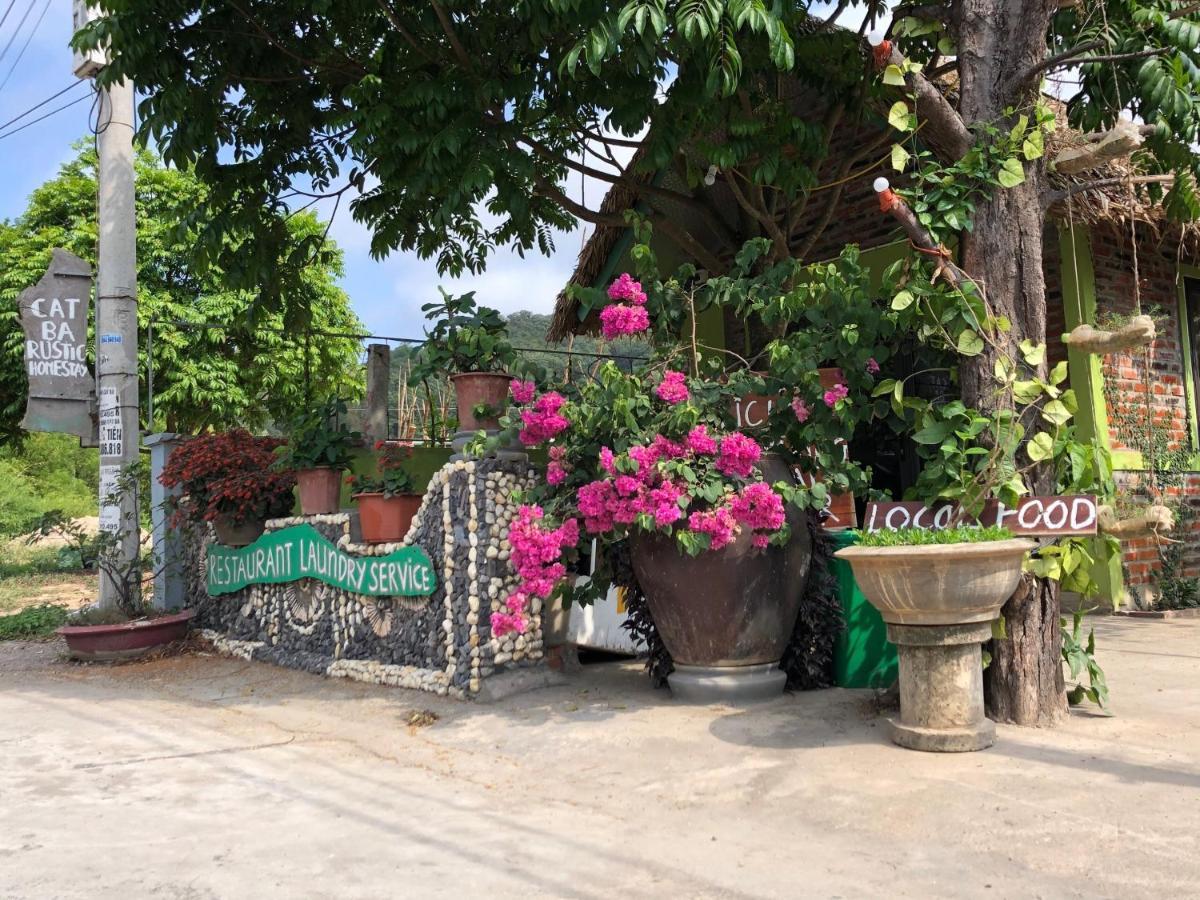 Cat Ba Rustic Homestay Hien Hao Buitenkant foto